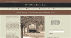 Desktop Screenshot of jesupfuneralhome.com